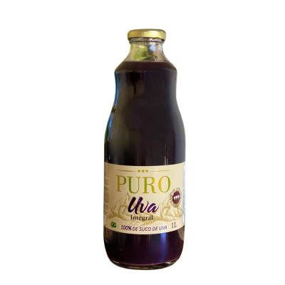Suco de Uva PURO Integral Premium 100% Natural